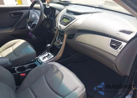 2012 Hyundai Elantra Gls (Ulsan Plant) from USA, damaged, VIN KMHDH4AE1CU206626